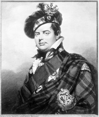 Prince Augustus Frederick, Duke of Sussex, engraved by William Skelton by William Beechey